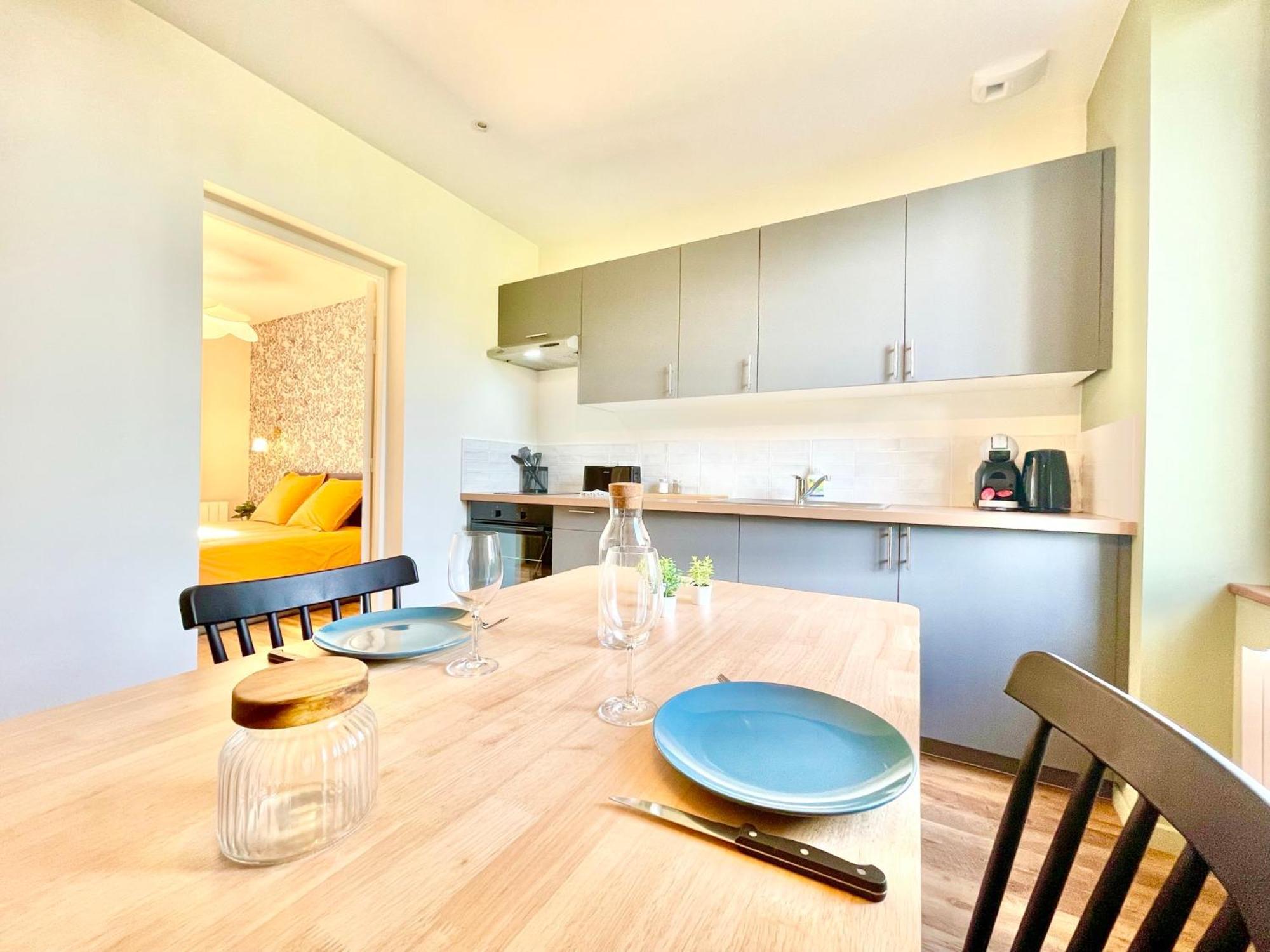 Appartements A Lorient - Tout Confort - Internet Fibre - Nouveau Bagian luar foto